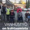 Vanhustyö on kohtaamista